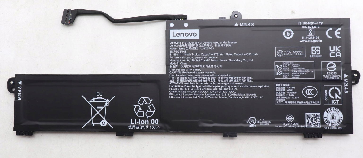 Originálna batéria 5B11Q73056 L24D3PG4 pre Lenovo Thinkpad E14 gen7 21T9 21U2