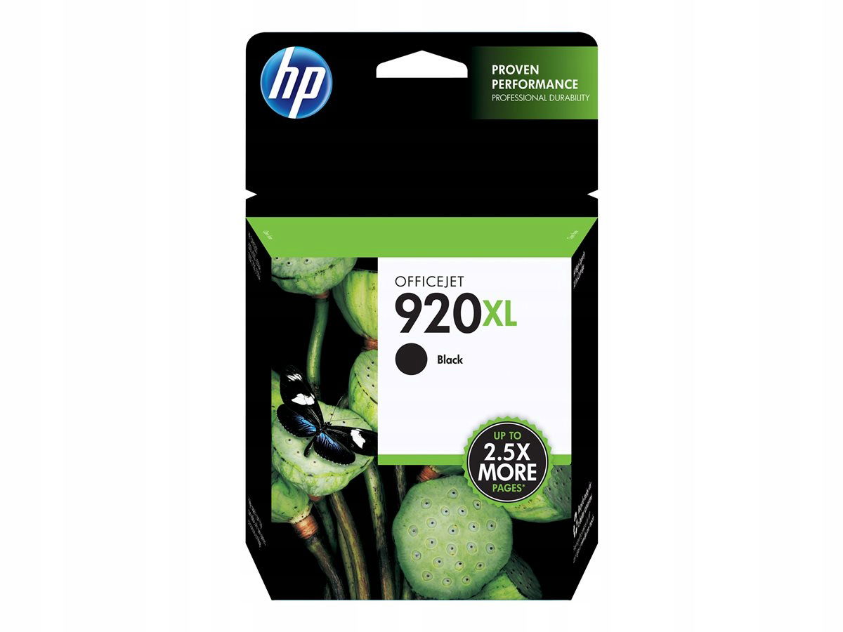 Originálny atrament Hp 920XL čierny CD975AE