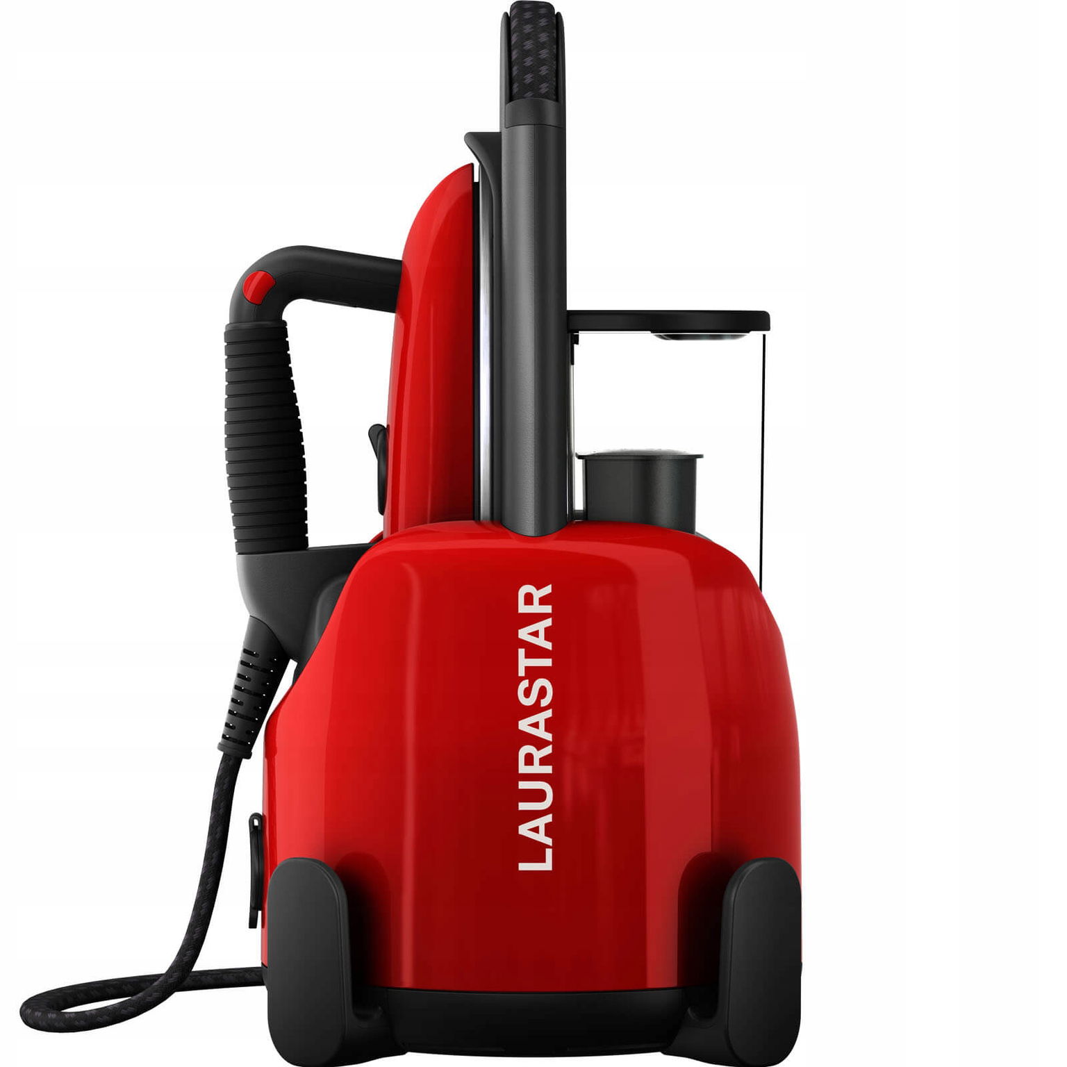Originálny červený parný generátor Laurastar Lift