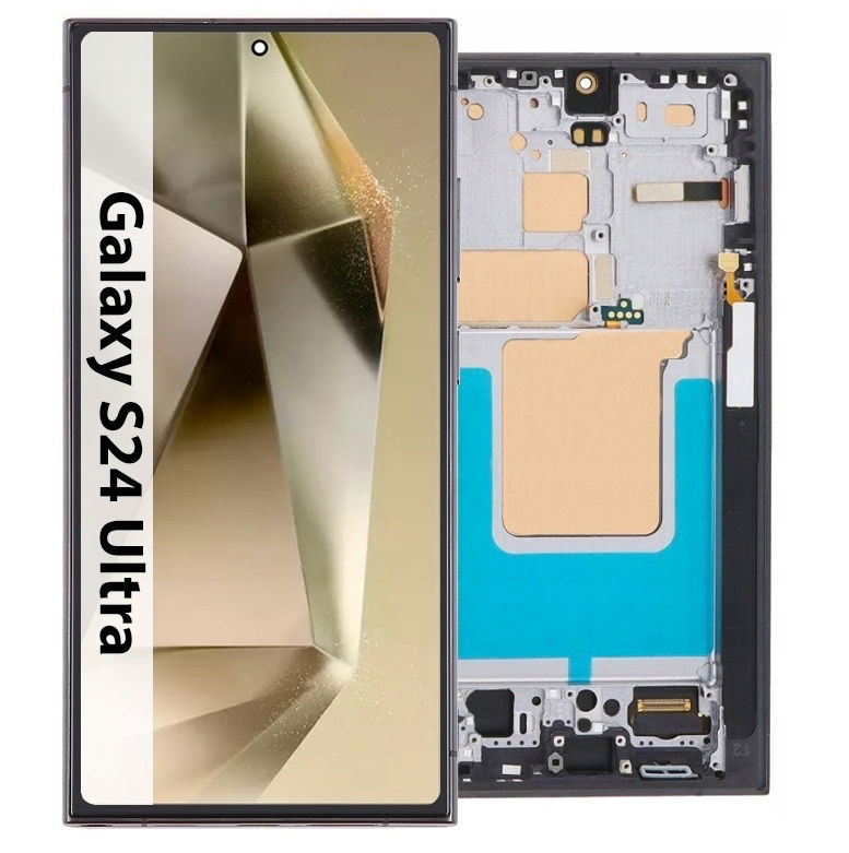 Originálny Displej Samsung S24 Ultra Service Pack S Rámčekom