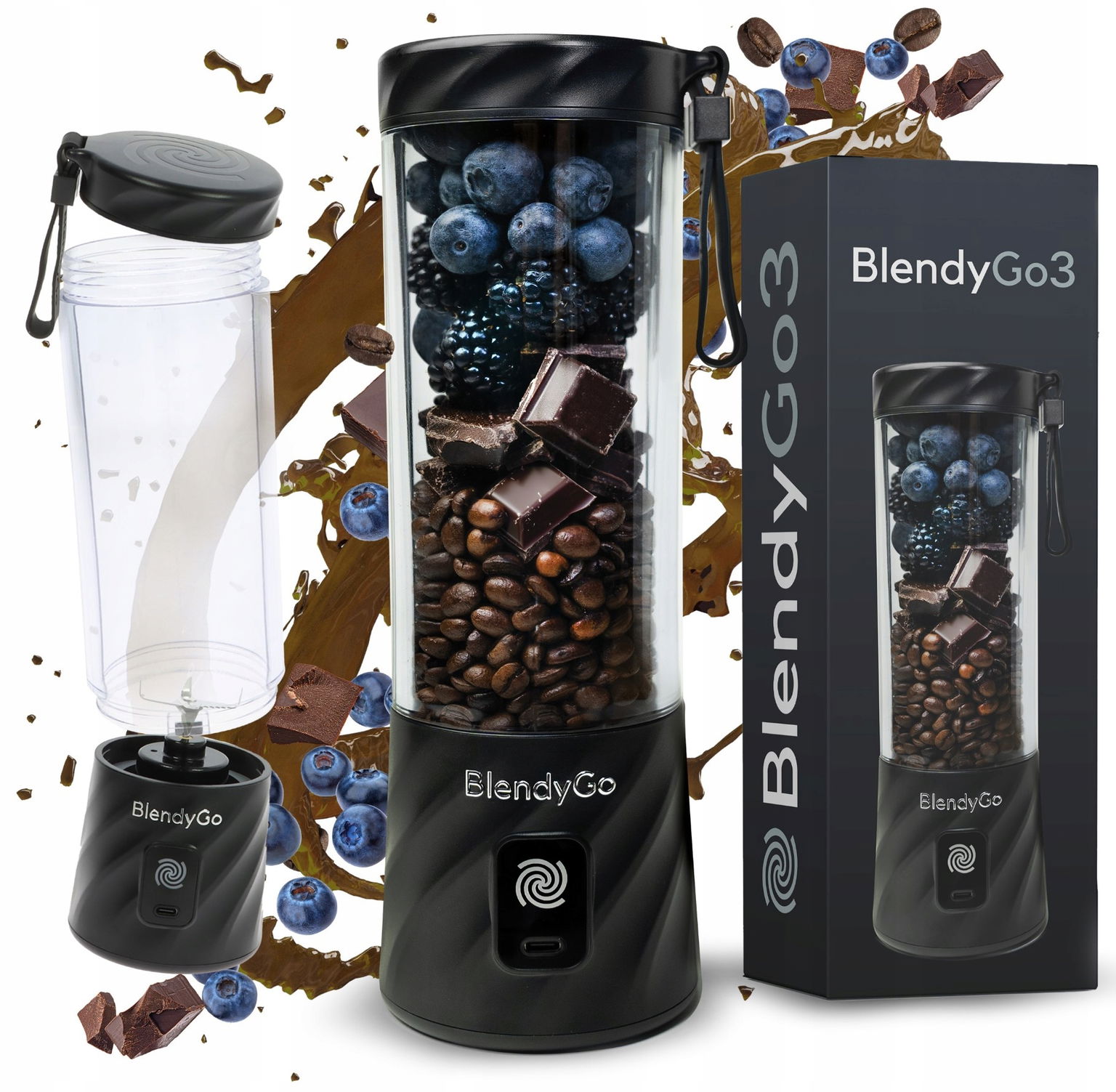 Originálny mixér BlendyGo 3 Bezdrôtový Usb Blender novej generácie