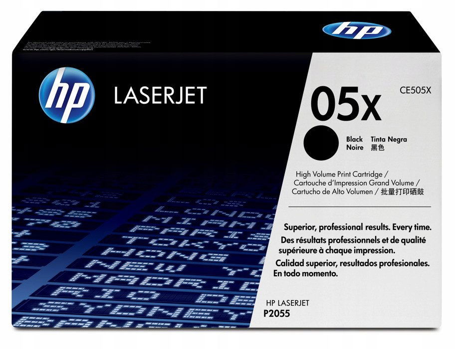 Originálny toner Hp 05X čierny (Black) 6,5K CE505X