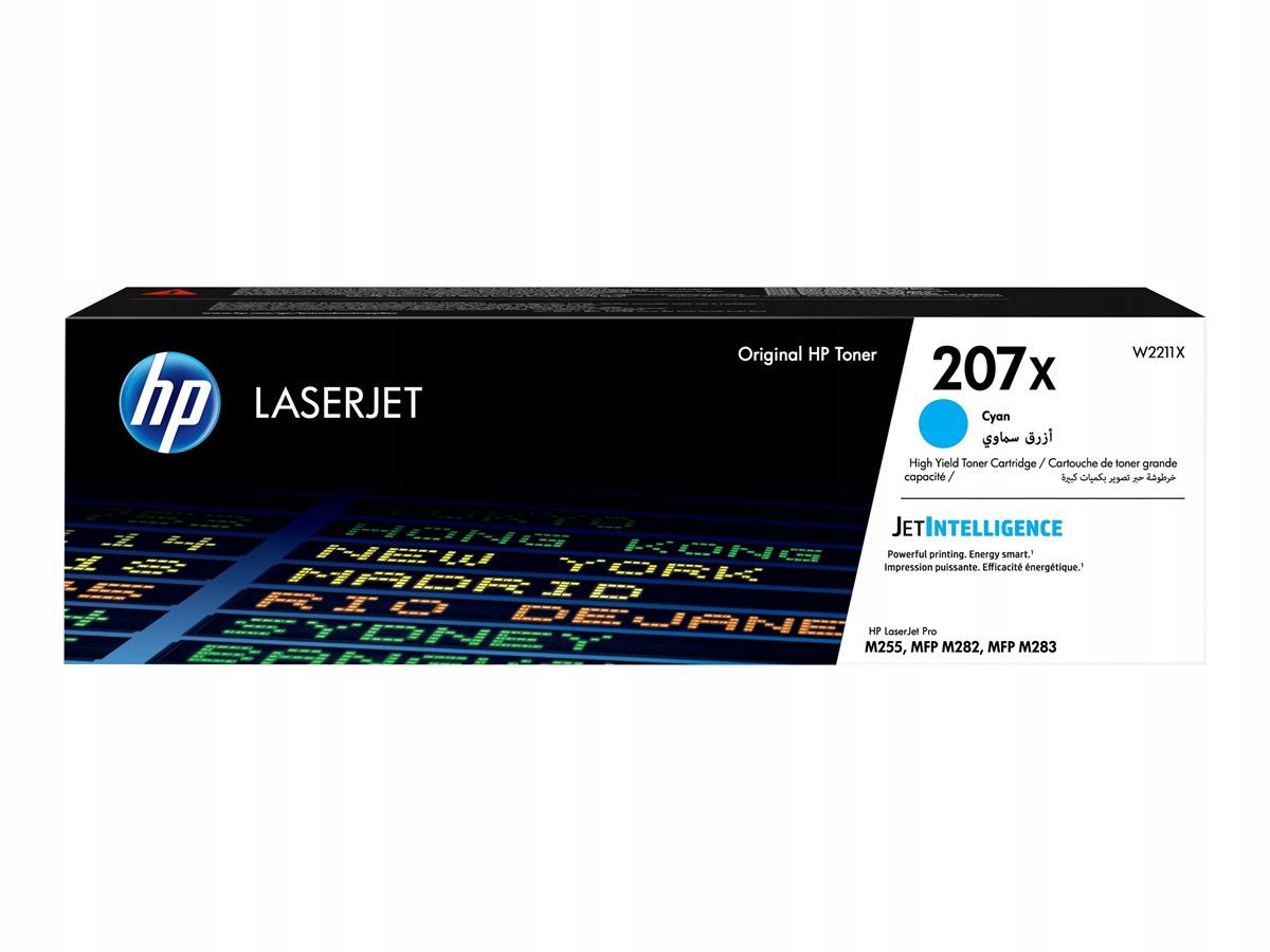 Originálny toner Hp 207X modrý (Cyan) W2211X