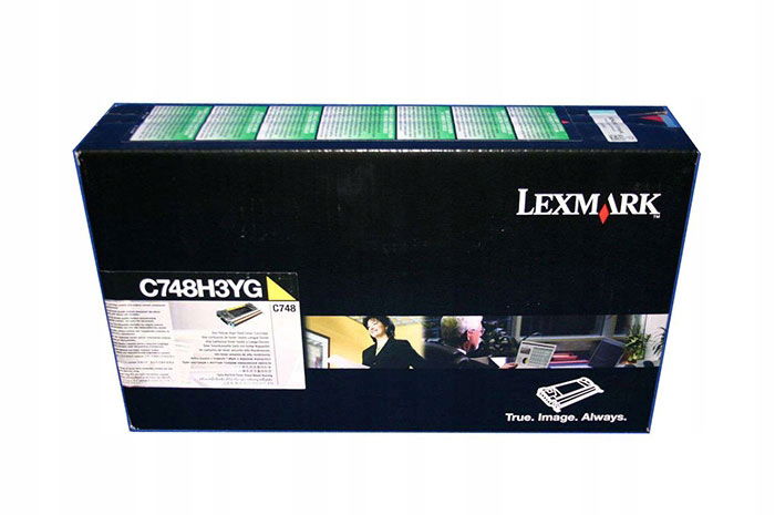 Originálny toner Yellow Lexmark C748 (C748H3YG)