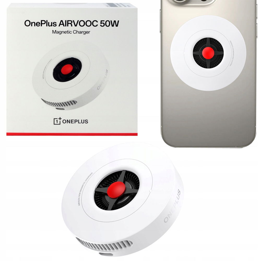 Oryg Rýchla Nabíjačka OnePlus bezdrôtová Qi 50W pre OnePlus/ iPhone