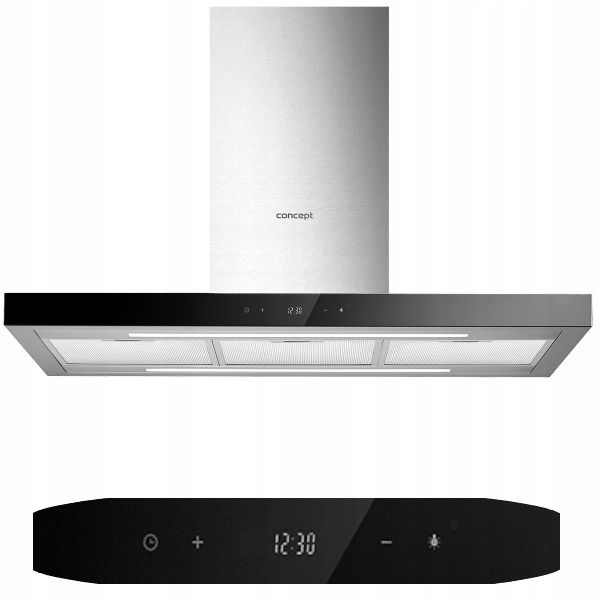 Ostrovkový odsávač pár Concept OPO4590ss