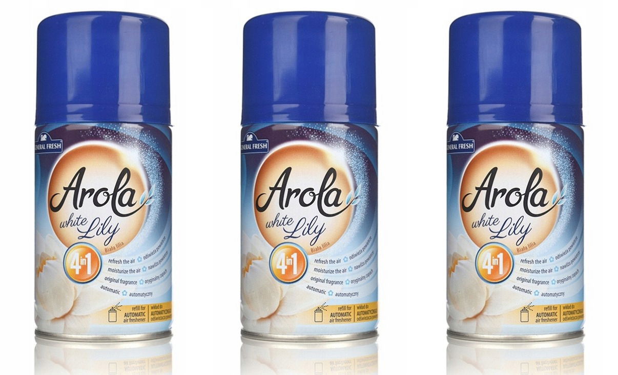 Osviežovač vzduchu sprej Arola 3x250 ml