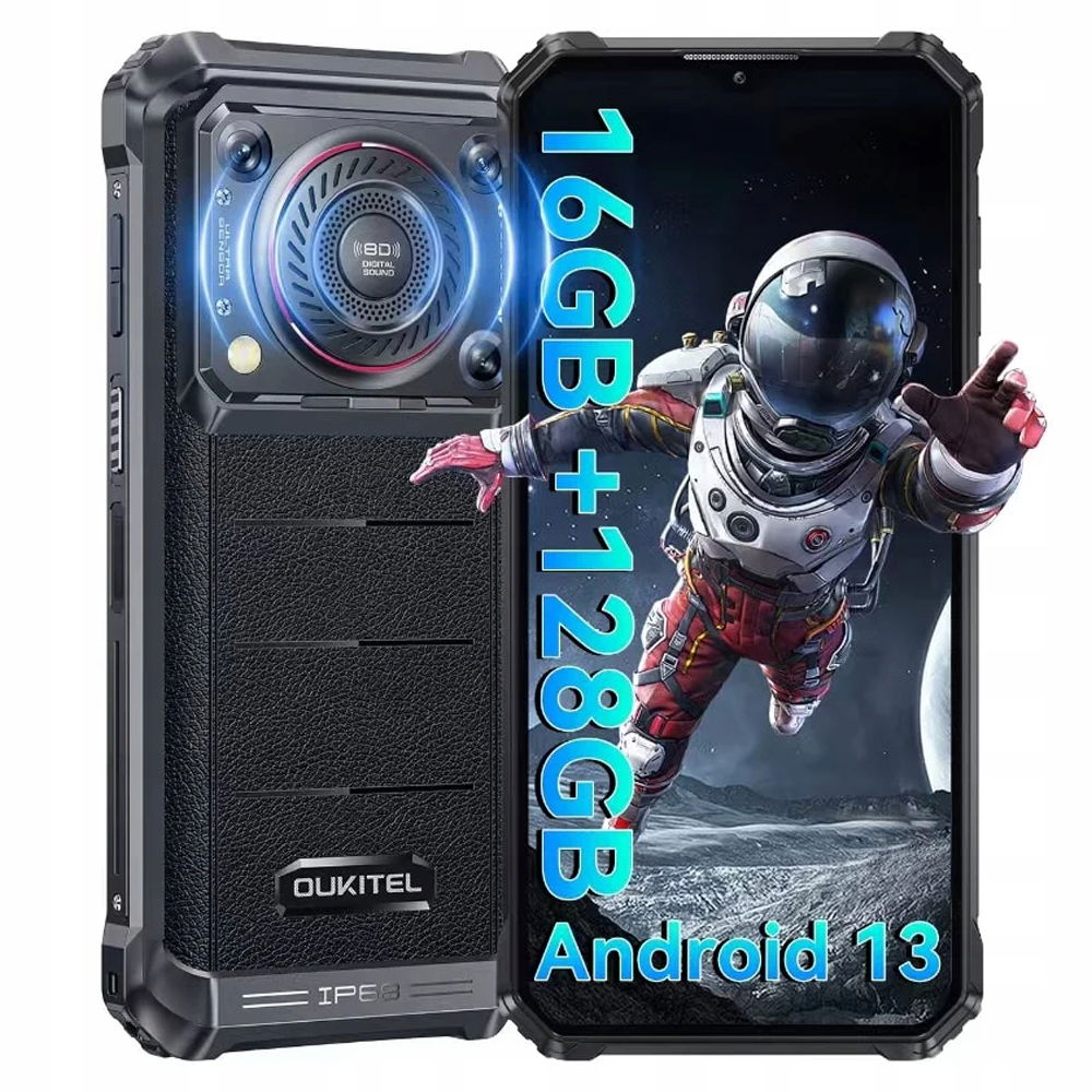 Oukitel WP36 8/128GB, 10600mAh, černá