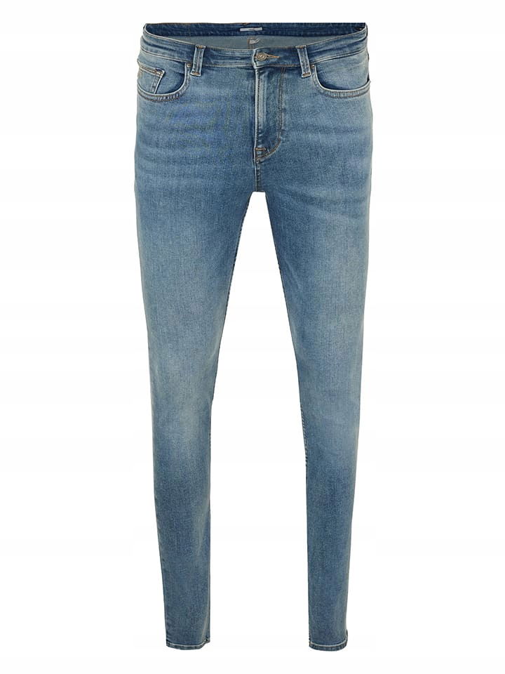 Outlet Džínsy „Logan“ Slim fit v modrej farbe