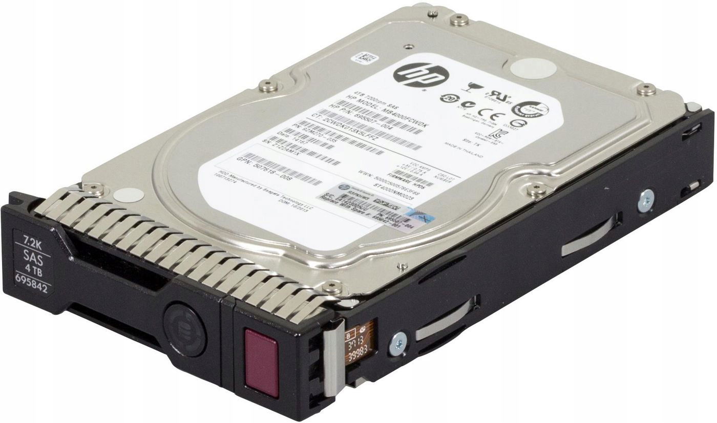 Packard Enterprise 4Tb Hdd 7.2K Rpm Sas