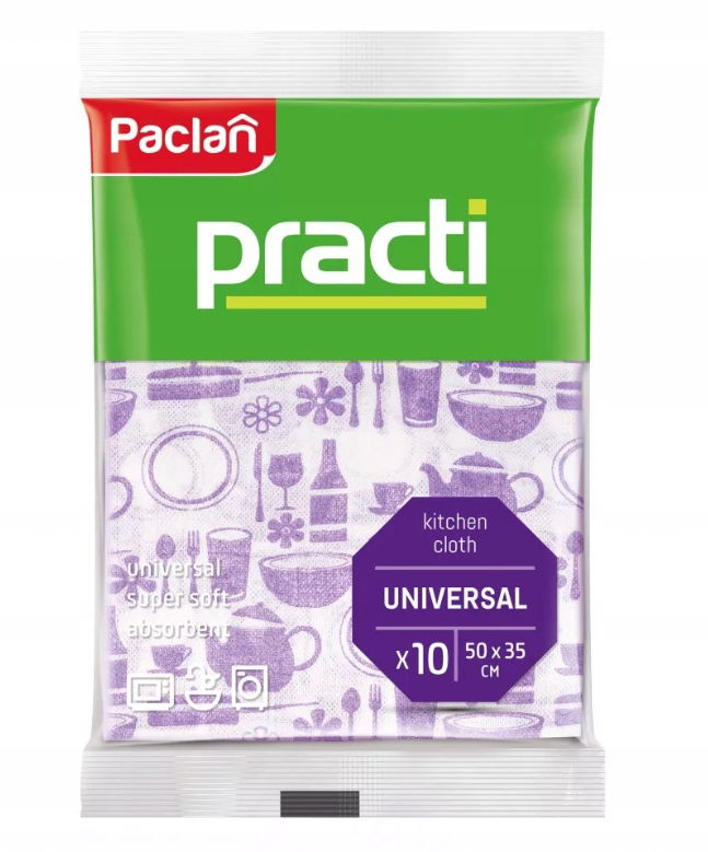 Paclan Practi Universal kuchynské utierky 10 ks