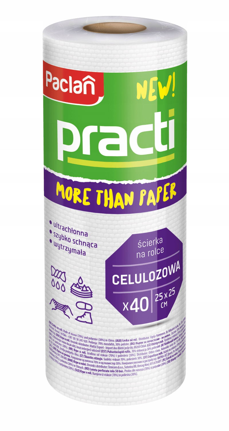 Paclan Practi utierka na rolke 40 ks