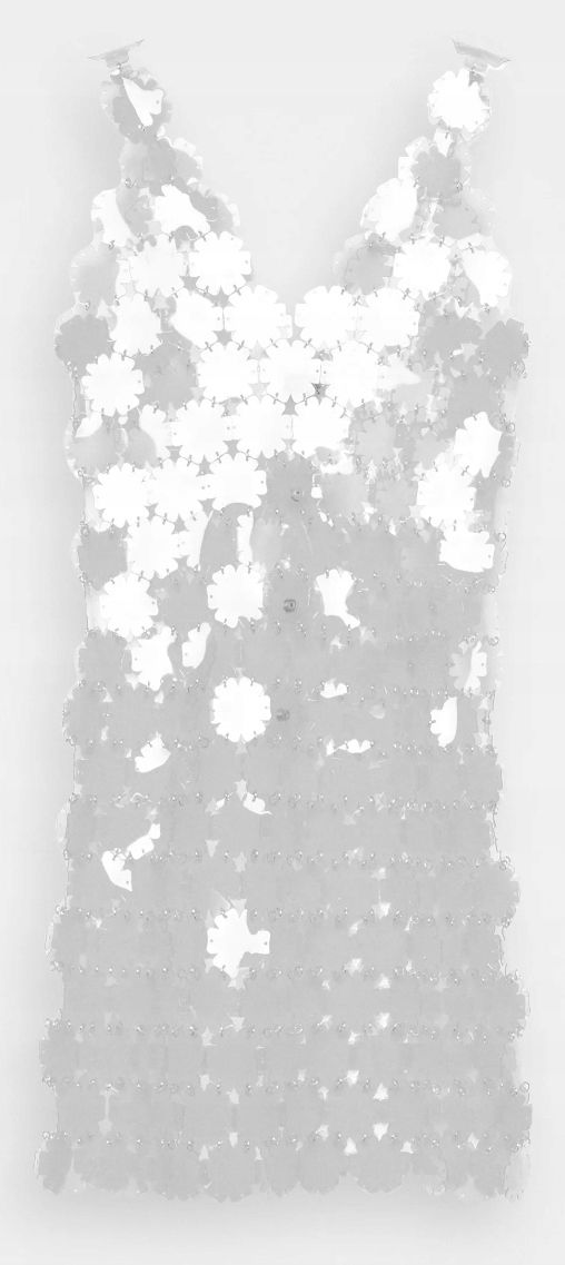 Paco Rabanne Dress Rhodoid Sukňa veľ.32