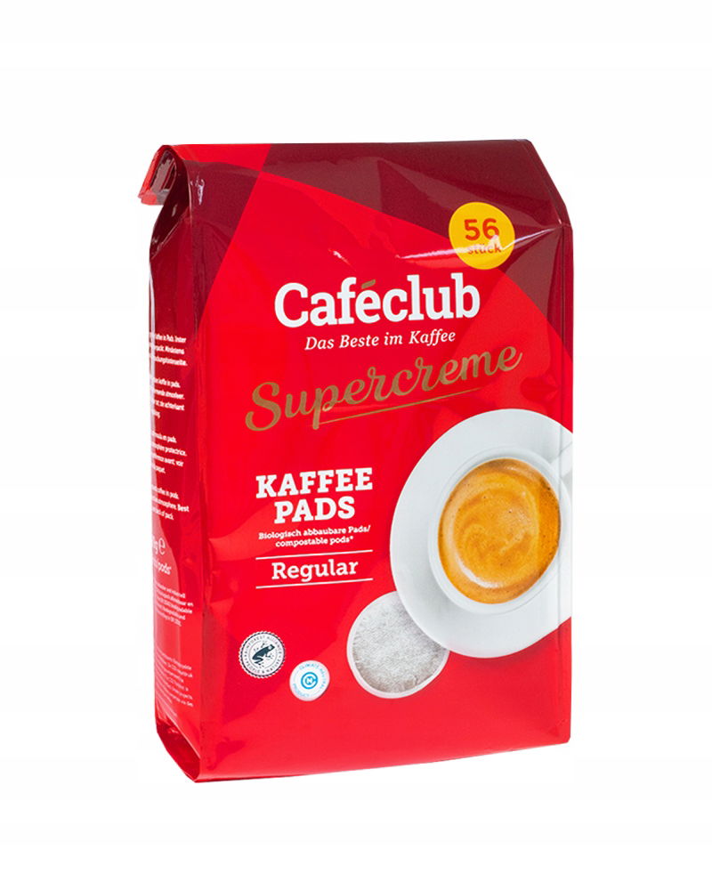 Pady Cafeclub Regular Pads Senseo 56 ks Darček videokniha