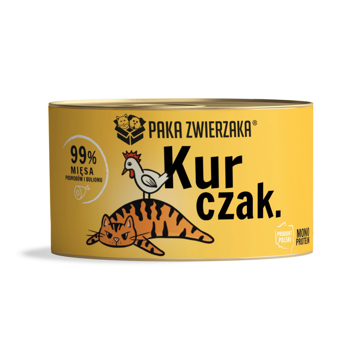 Paka Zwierzaka Mokré krmivo pre mačky Kuracie Mäso 200 g