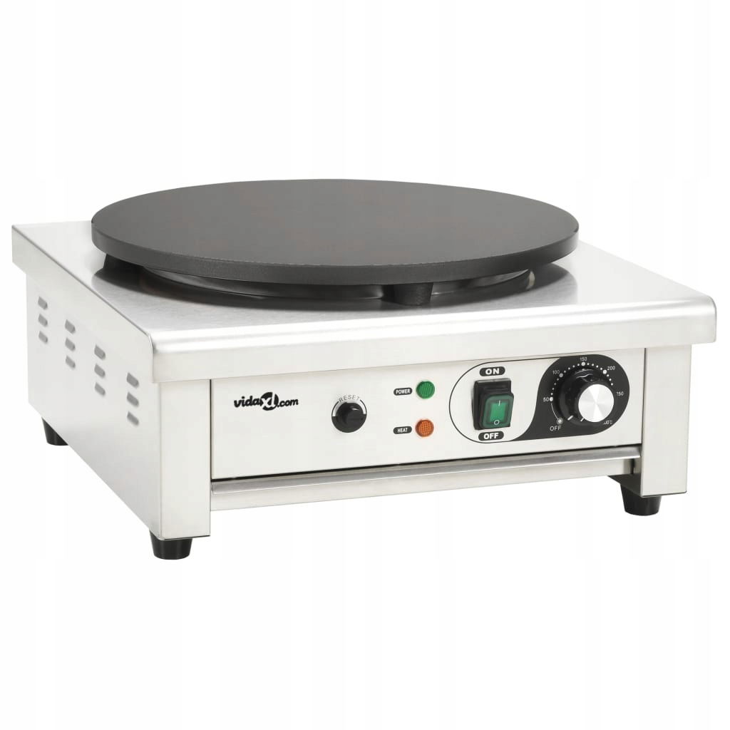 Palacinkovač VidaXL 3000 W čierny