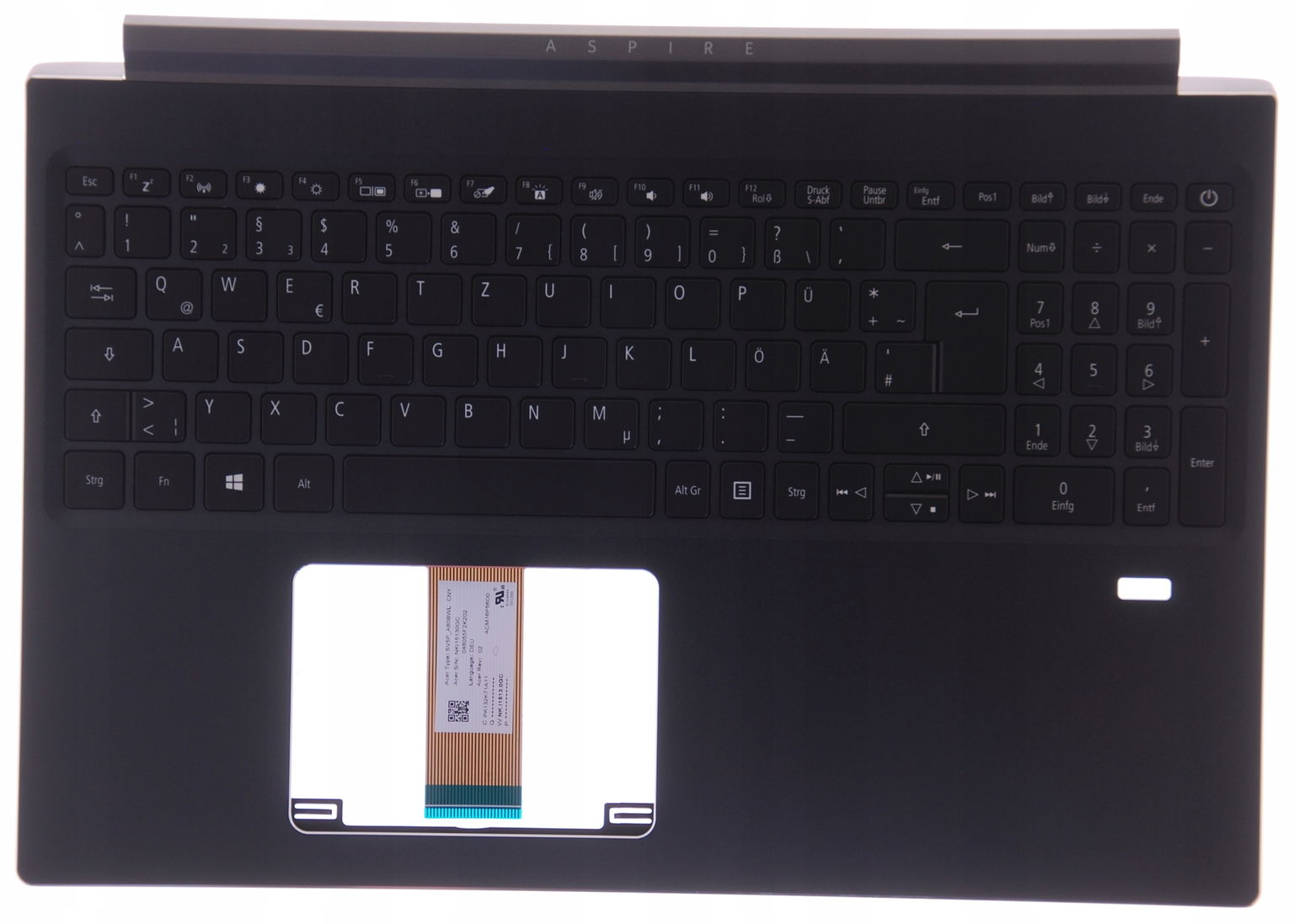 Palmrest s klávesnicou Acer Aspire A715-74G De A+