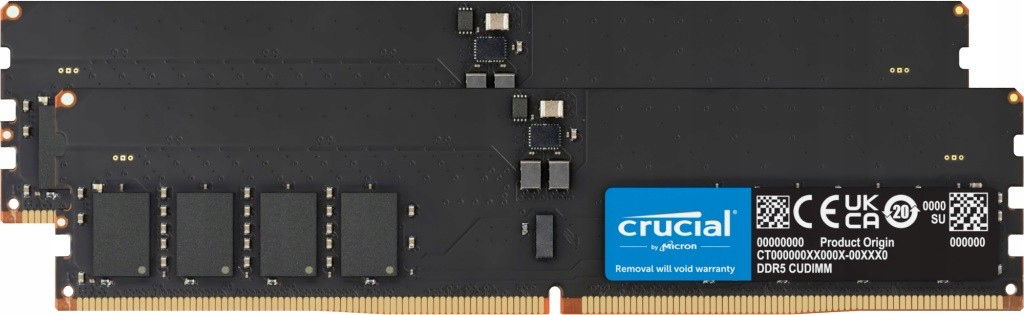 Pamäť DDR5 32GB/6400 (2*16GB) CL52 Cudimm