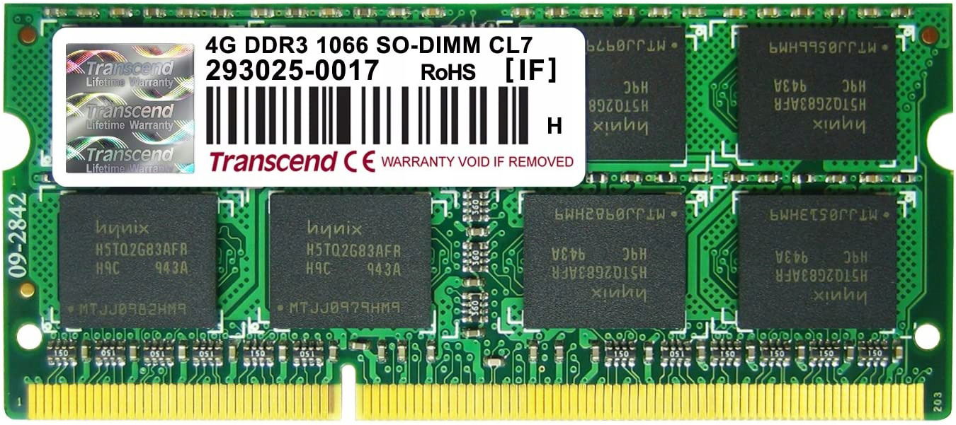 Pamäť Ram DDR3 Transcend TS512MSK64V1N 4 Gb