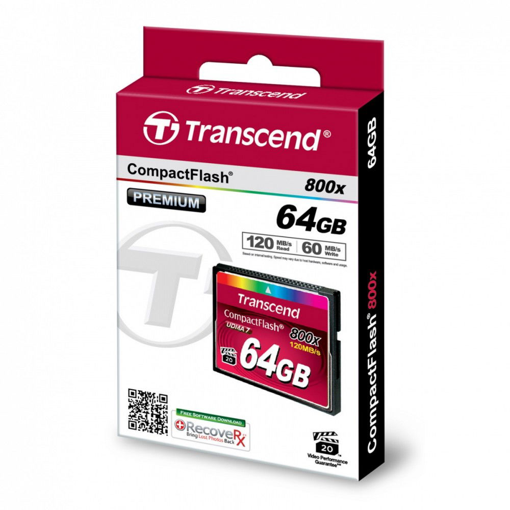 Pamäťová karta CompactFlash Transcend TS64GCF800 64 Gb