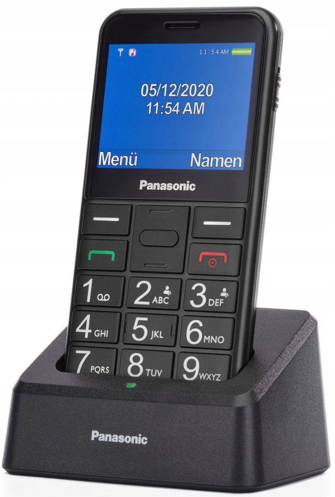 Panasonic KX-TU155EXBN Čierna 2.4 " Tft-lcd Mb microSD/microSDH
