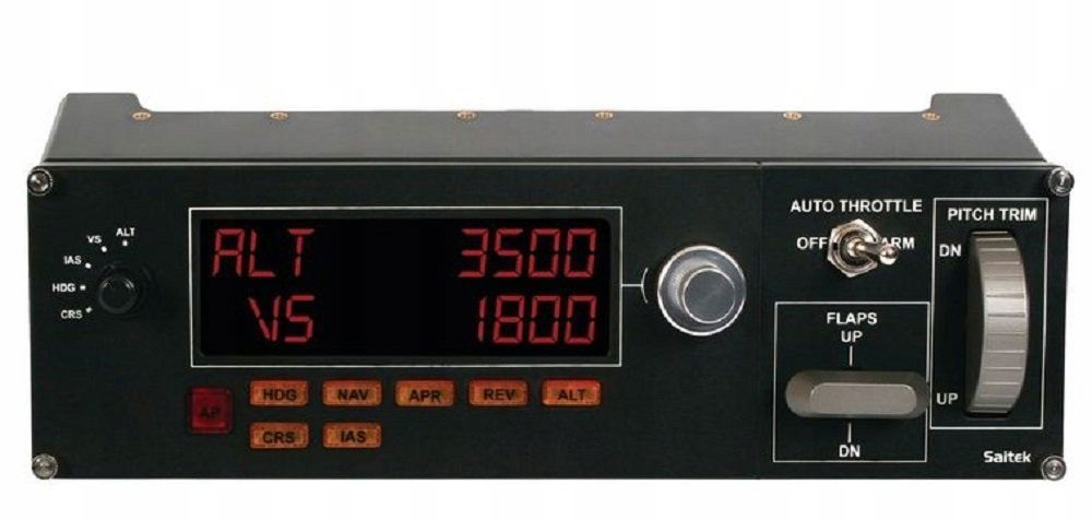 Panel letového systému Logitech G Saitek Pro Flight Multi Panel 945-000009