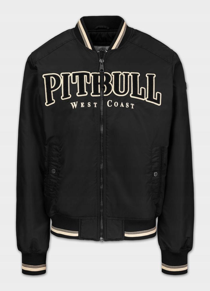 Pánska baseballová prechodná bunda Pitbull collage bomber Detroit