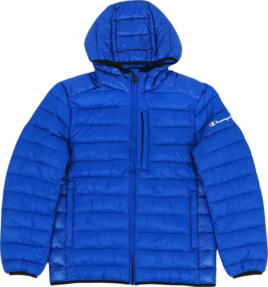 Pánska Bunda Champion Hooded Modrá 220340 BS008 r M