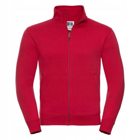 Pánska mikina Authentic Sweat Jacket Russell Classic Red M