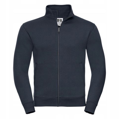 Pánska mikina Authentic Sweat Jacket Russell, tmavomodrá, veľkosť XL