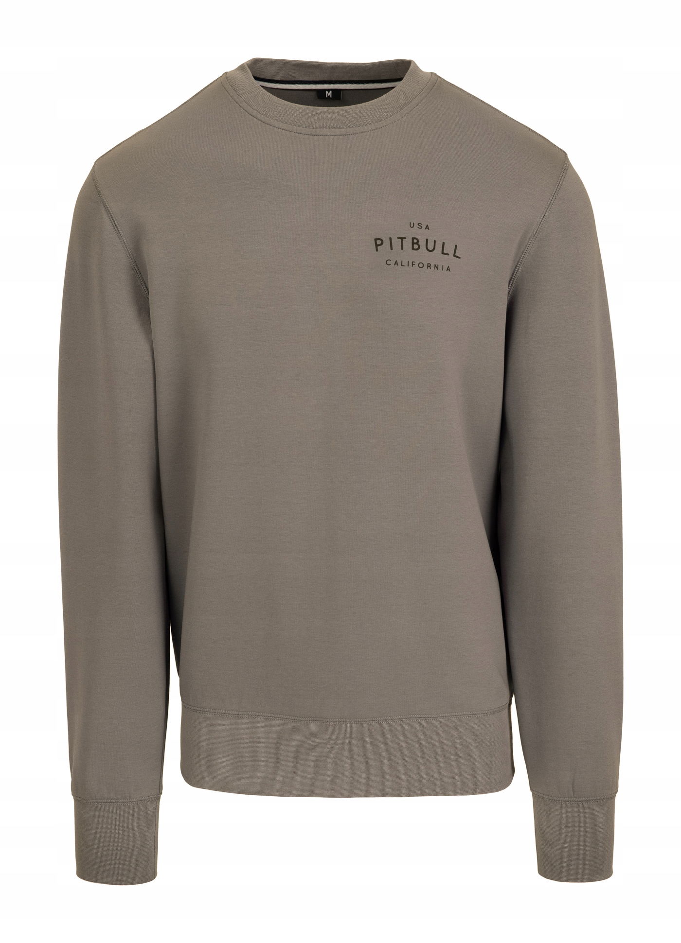 Pánska mikina bez kapucne Pitbull Crewneck Basic Sampson Pohodlná mikina