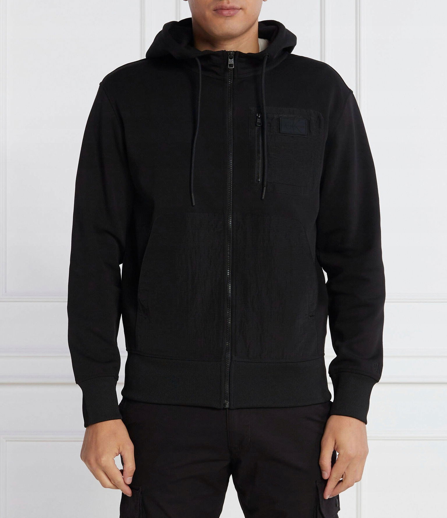 Pánska mikina Calvin Klein Jeans, voľný strih J30J324101 Rl