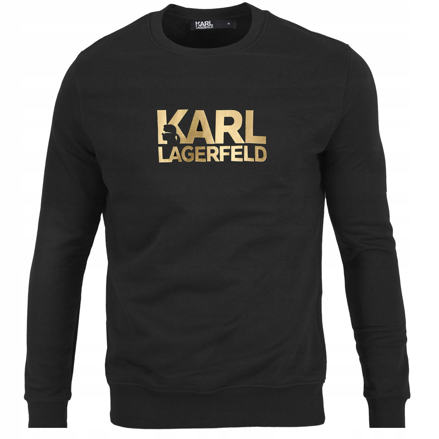 Pánska mikina Karl Lagerfeld čierna Regular Fit veľ. XL