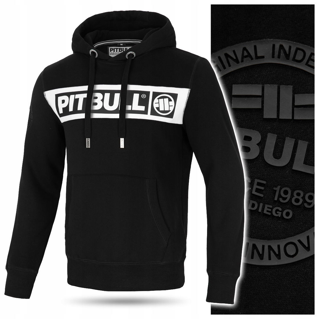 Pánska mikina s kapucňou Pit Bull West Coast veľ. L