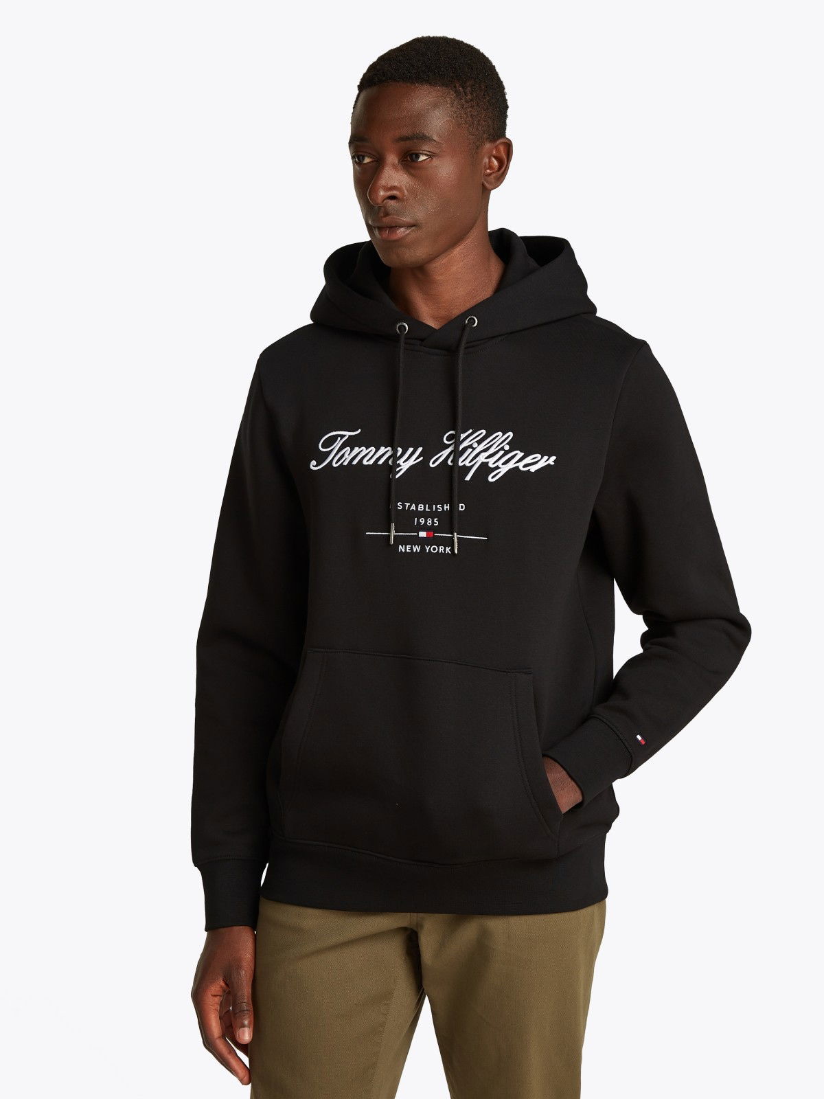 Pánska mikina Tommy Hilfiger Script Logo Hoodie