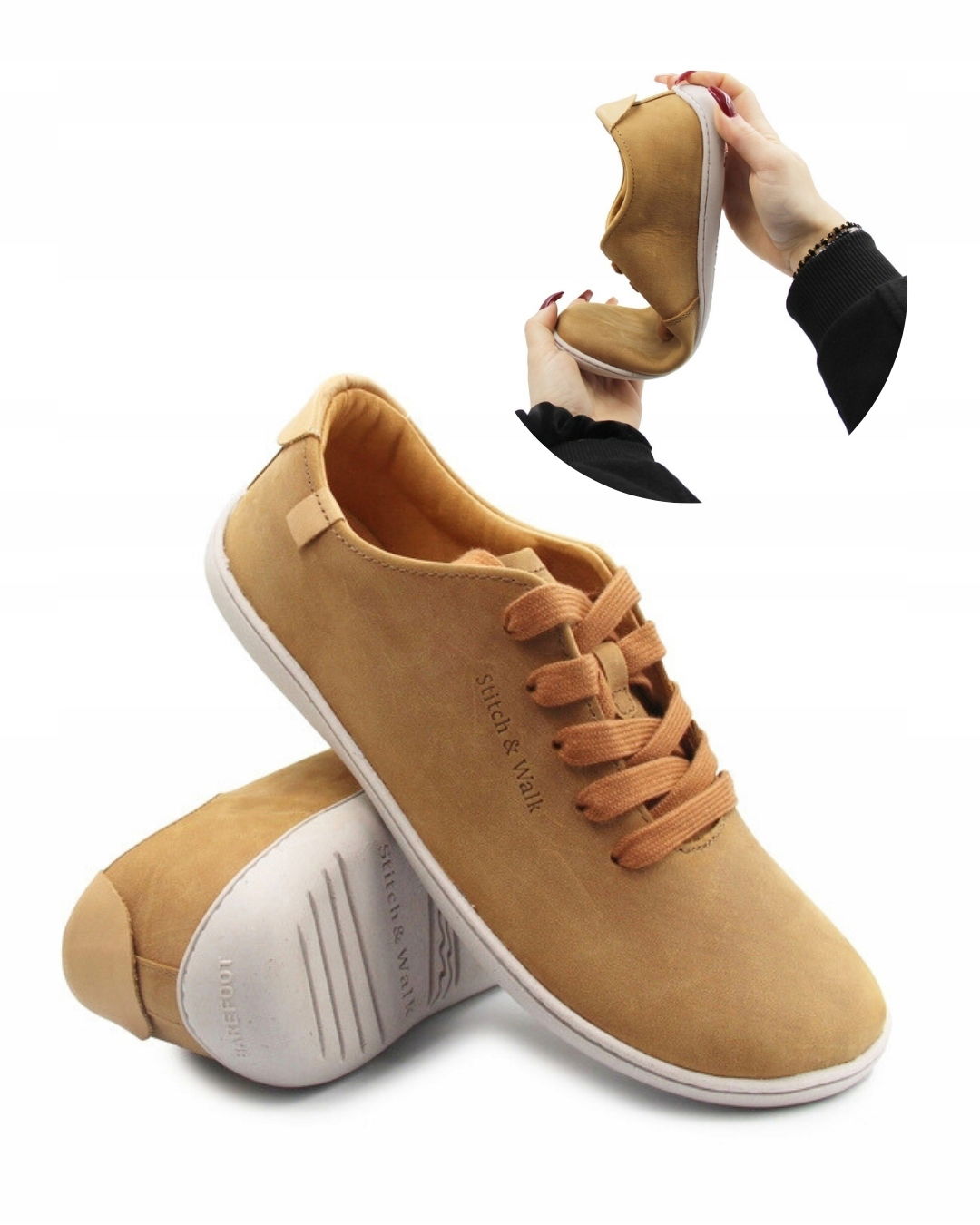 Pánska obuv na jar barefoot Stich&Walk S088-61943B 42