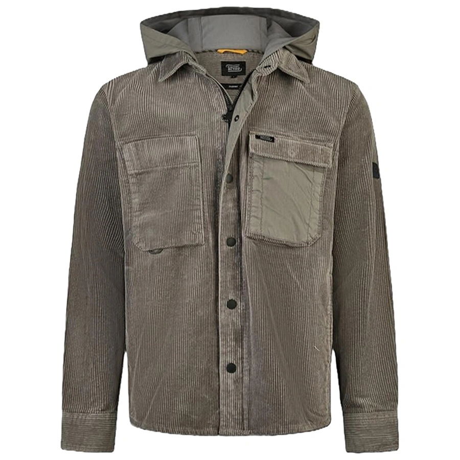 Pánska šintra košeľa Camel Active 409382/6S82 kamenná, šedá