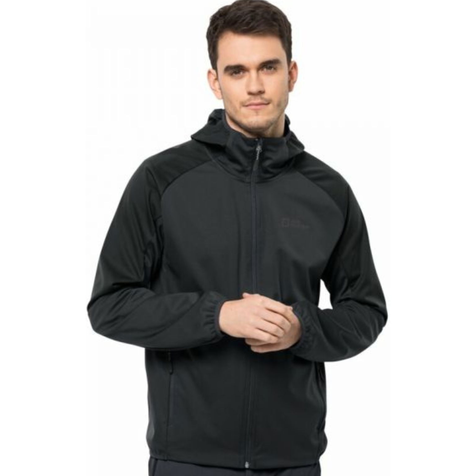 Pánska Softshellová Bunda Jack Wolfskin Kapucňa S
