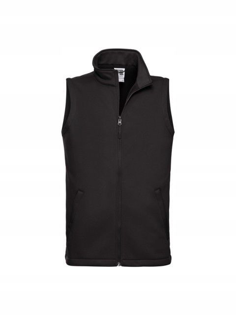 Pánska vesta Smart Softshell Russell Čierna L