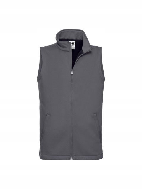 Pánska vesta Smart Softshell Russell Convoy Grey Xs