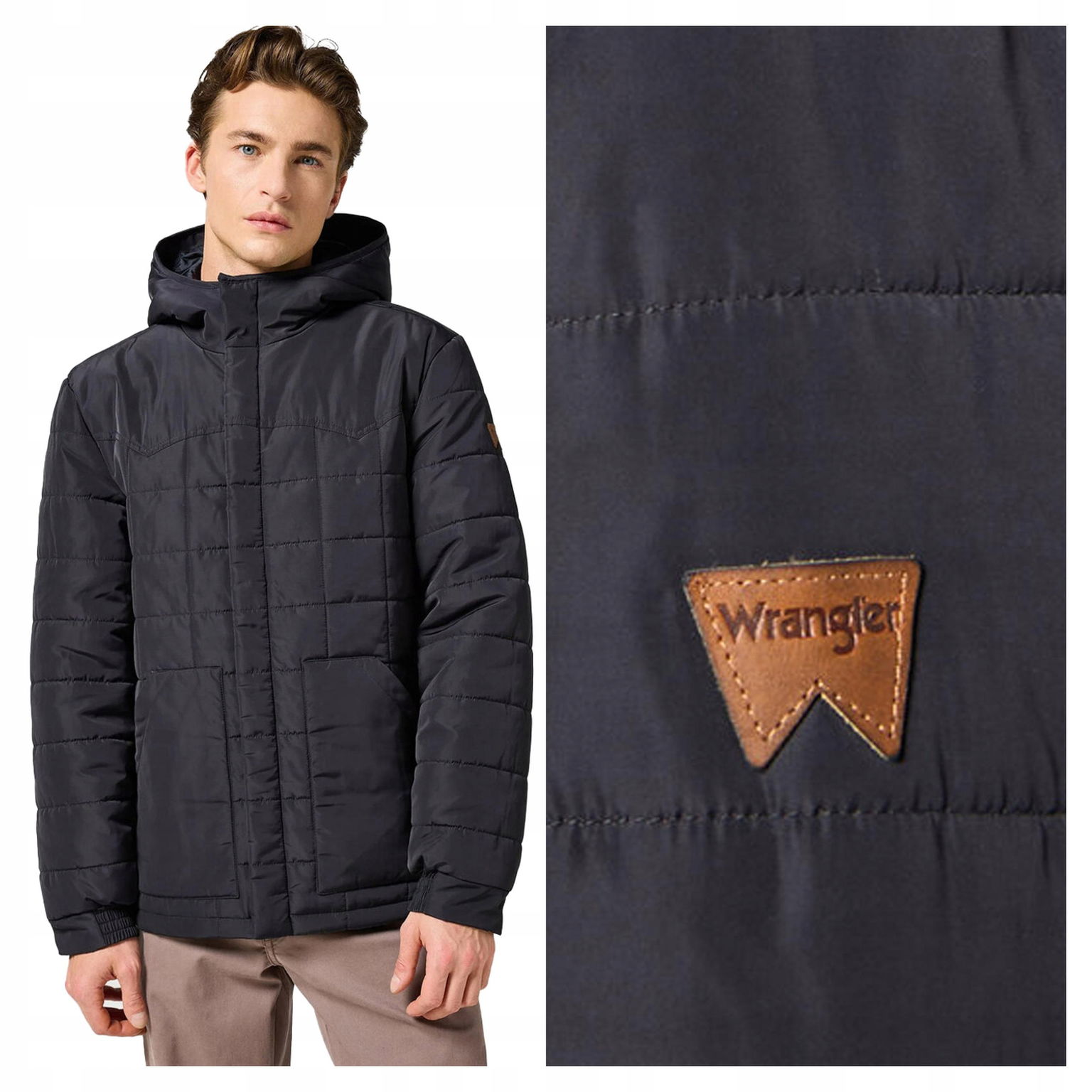 Pánska zimná bunda Wrangler Transitional Puffer 3XL