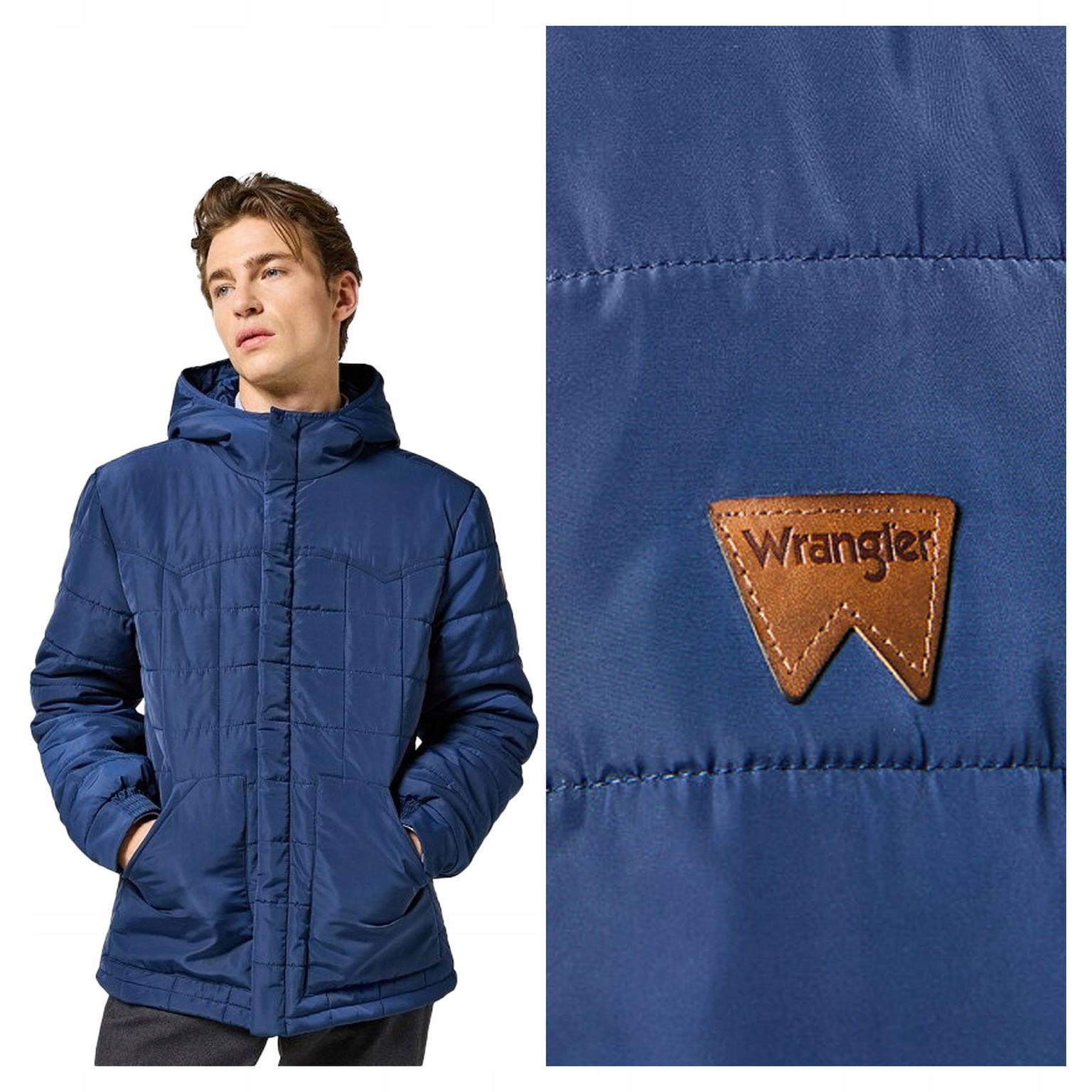 Pánska zimná bunda Wrangler Transitional Puffer 4XL