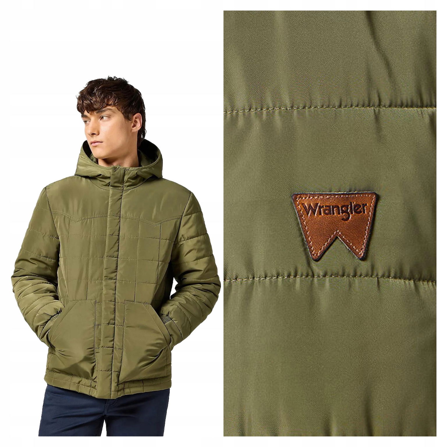 Pánska zimná bunda Wrangler Transitional Puffer XL