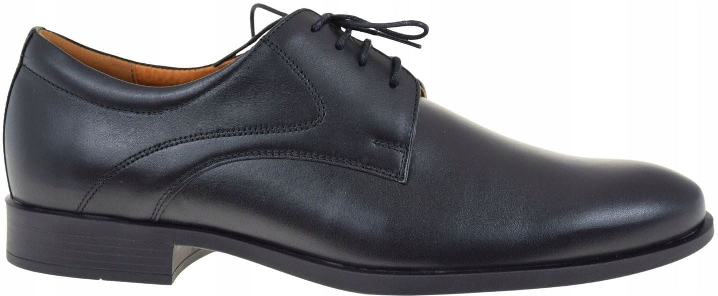 Pánske kožené poltopánky, elegantná prémiová obuv Agda 893 VEĽ.46