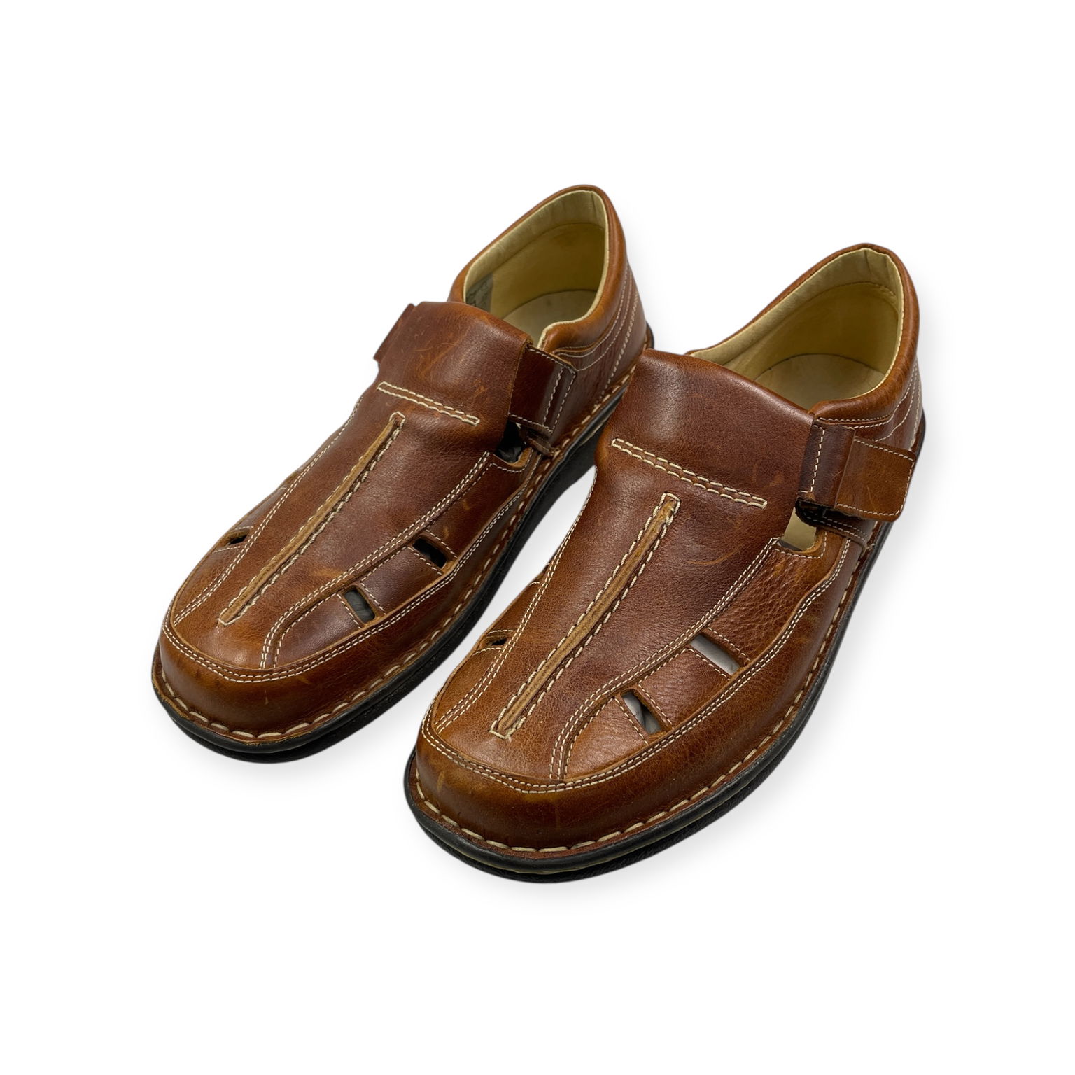 Pánske kožené sandále Spring Step Veľkosť 44