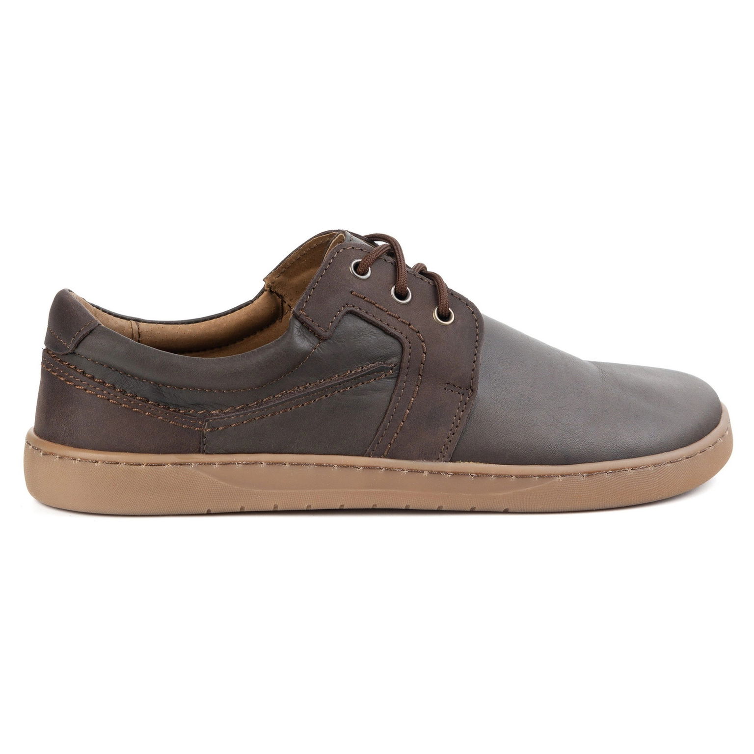 Pánske minimalistické barefootové topánky Olivier 115KZ tmavohnedé 39