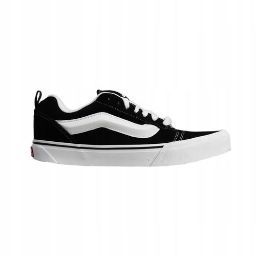 Pánske nízke tenisky, športová obuv Vans Knu Skool Black Čierna