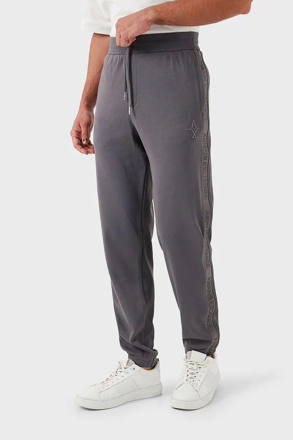 Pánske nohavice Armani Exchange 6DZPLC Zjnnz šedé XL