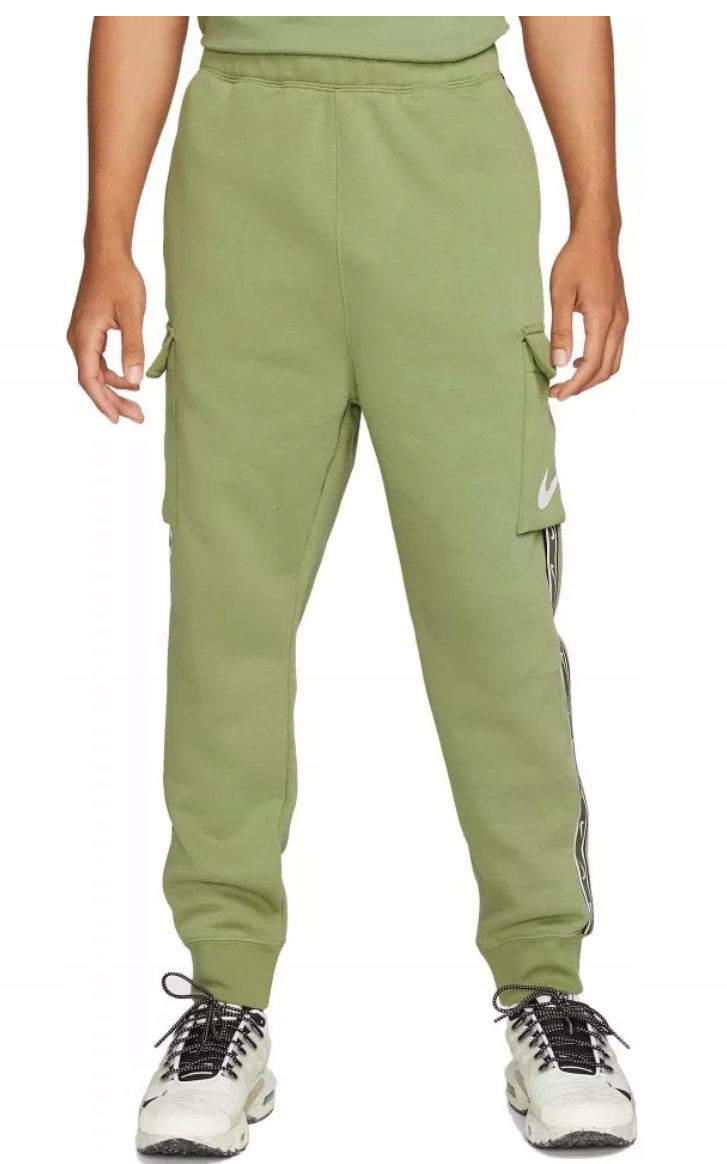 Pánske nohavice Nike Cargo Joggers Repeat Fleece DX2030-334 XXL