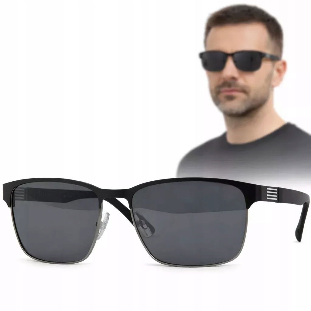 Pánske polarizačné slnečné okuliare Solano SS10544A čierne